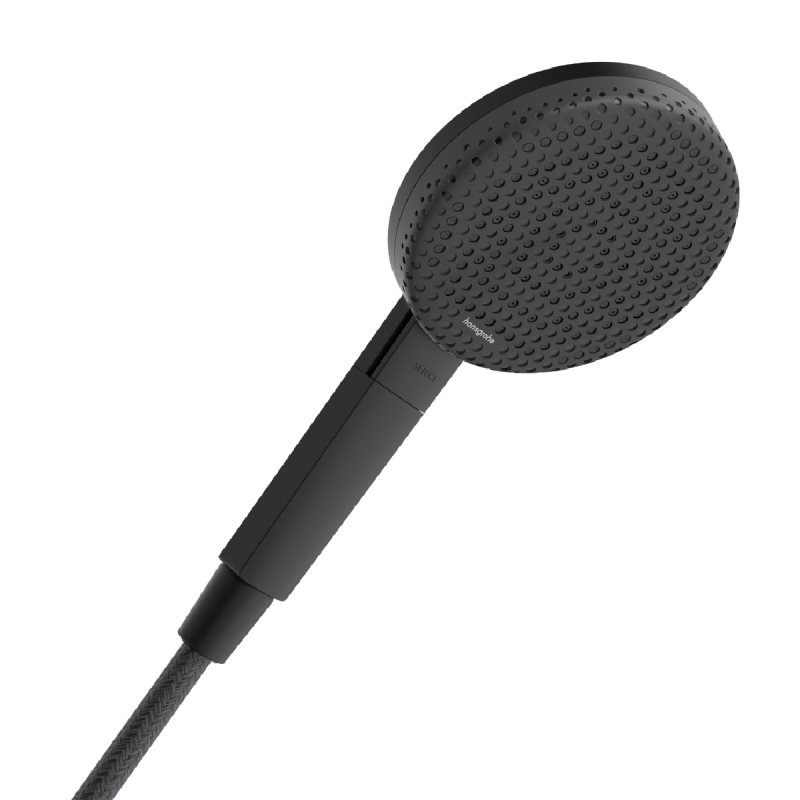 RAINDANCE ALIVE SELECT S ручний душ (3 типи струменів RainAir, PowderRain, Massage), чорний матовий