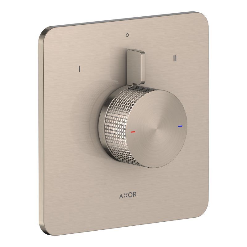 AXOR CITTERIO C Змішувач для 2х споживачів, ПМ, колір шліфованний нікель