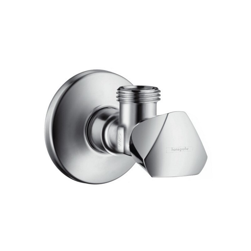 Hansgrohe Вентиль кутовий Е, 1/2*1/2, хром