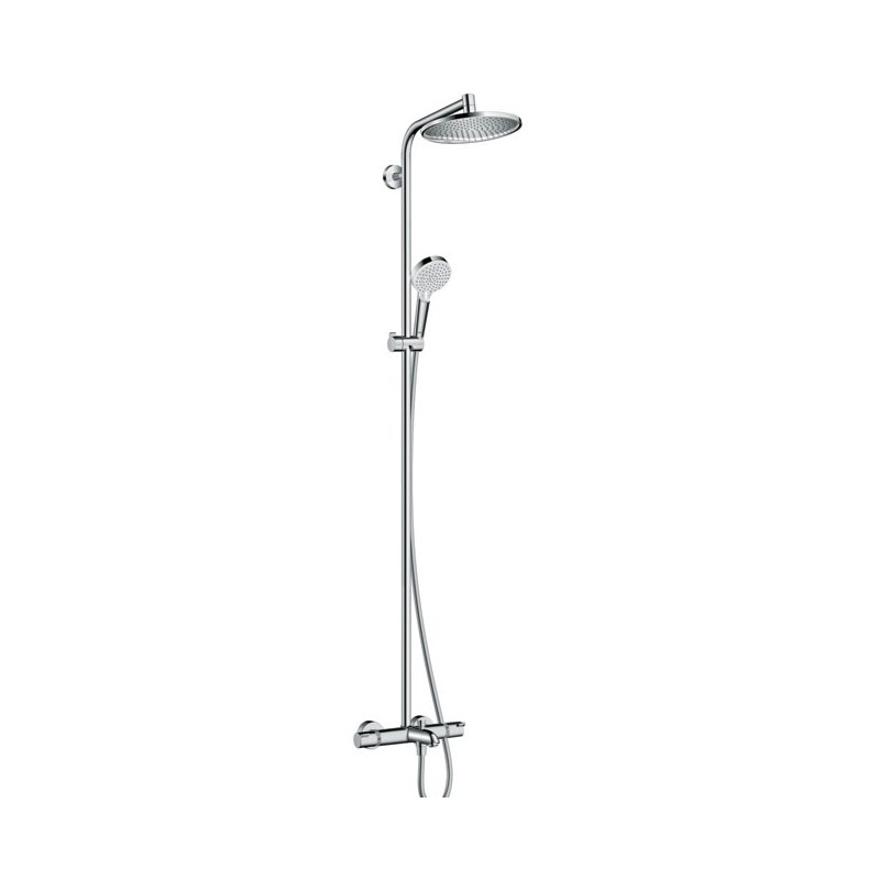 CROMETTA S 240 Showerpipe душова система з термостатом для ванни, хром