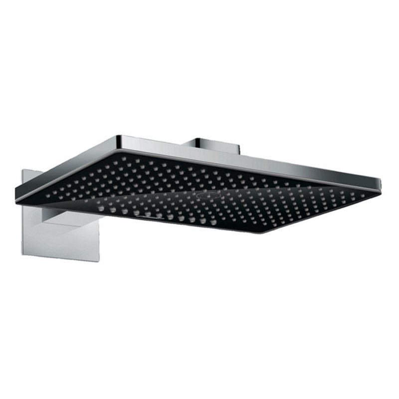 Rainmaker Select 460 Верхній душ 2jet з тримачем зі стіни 450 мм, чорний/хром