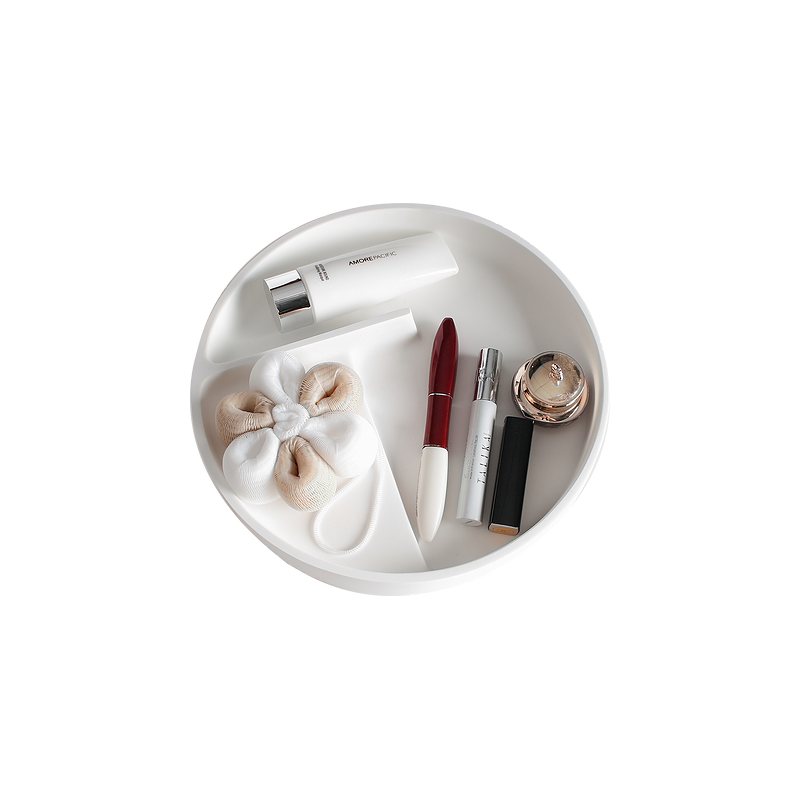 Тарілка для косметики, кам'яна Solid surface D280 * 45mm