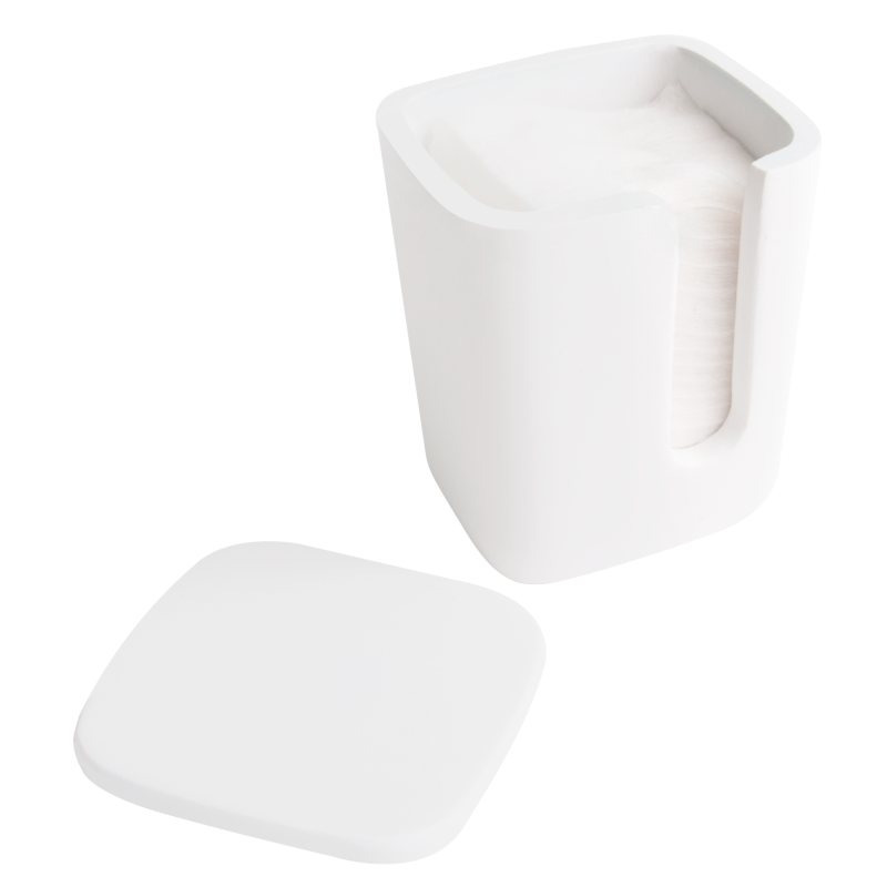 Коробочка для спонжиків 70 * 70 * 105мм кам'яна Solid surface