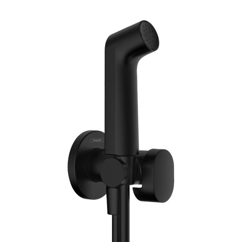 HANSGROHE S гігієнічний душ 1jet EcoSmart для холодної води, зі шлангом 1,25 м та тримачем , чорний матовий