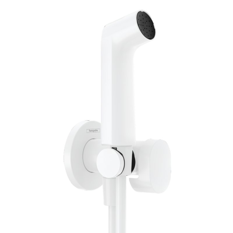HANSGROHE S гігієнічний душ 1jet EcoSmart для холодної води, зі шлангом 1,25 м та тримачем , білий матовий