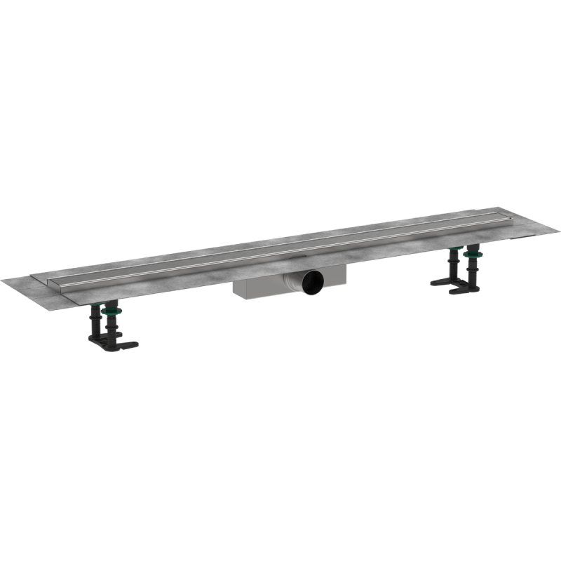 RAINDRAIN COMPACT монтажний комплект для стандартної установки 1000мм, колір нержавіюча сталь
