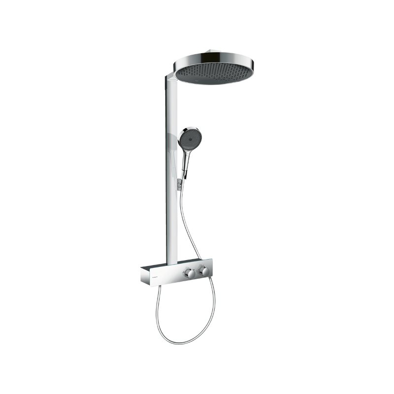 RAINFINITY Showerpipe душова система 360 1jet з термостатом, хром