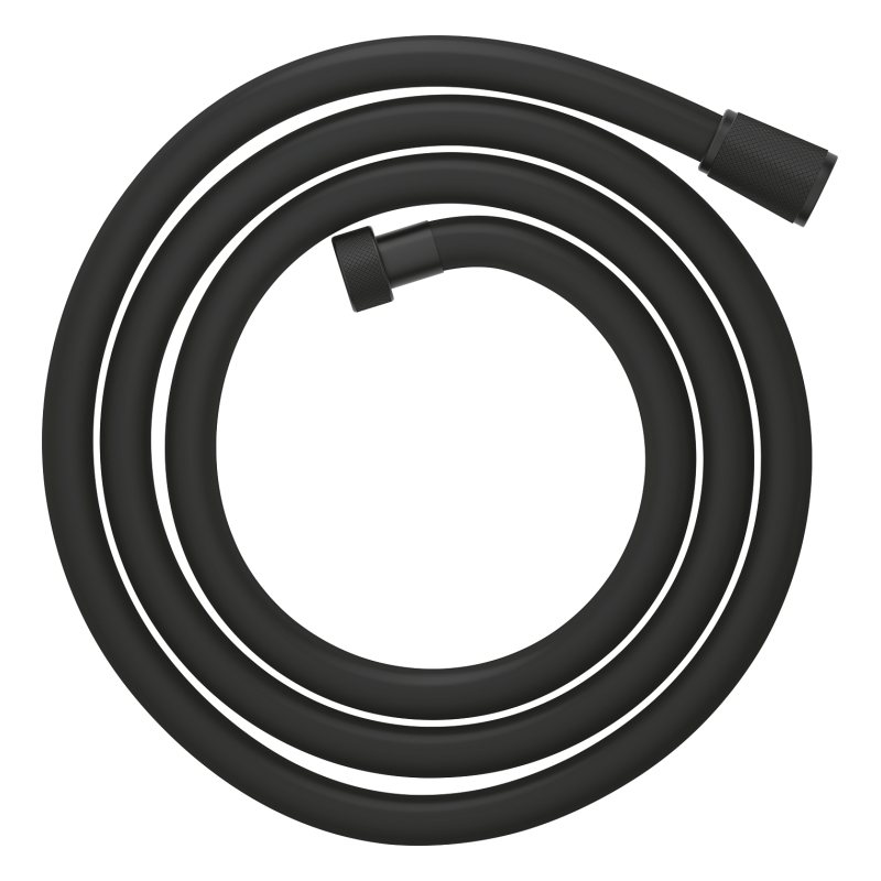 SILVERFLEX шланг для душу 1750 мм , кольор чорний матовий
