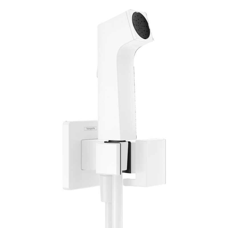 HANSGROHE E гігієнічний душ 1jet EcoSmart для холодної води, зі шлангом 1,25м та тримачем, білий матовий