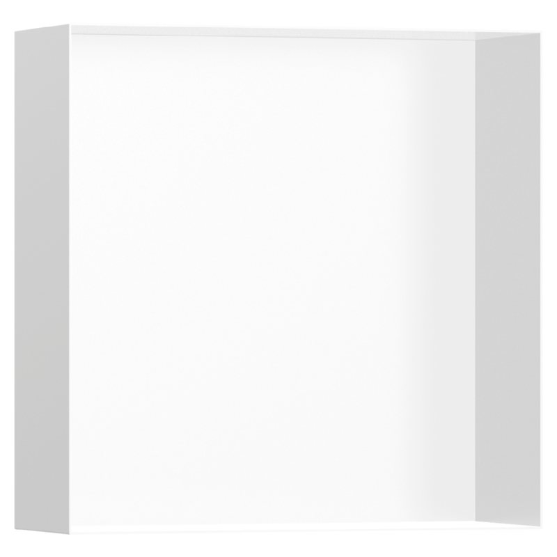 HANSGROHE XtraStoris Minimalistic настінна ніша з вбудованою рамою 30*30*10см, білий матовий