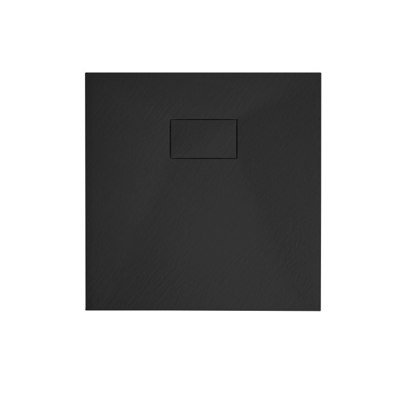 Піддон LA PIETRA квадратний 90*90 см, black