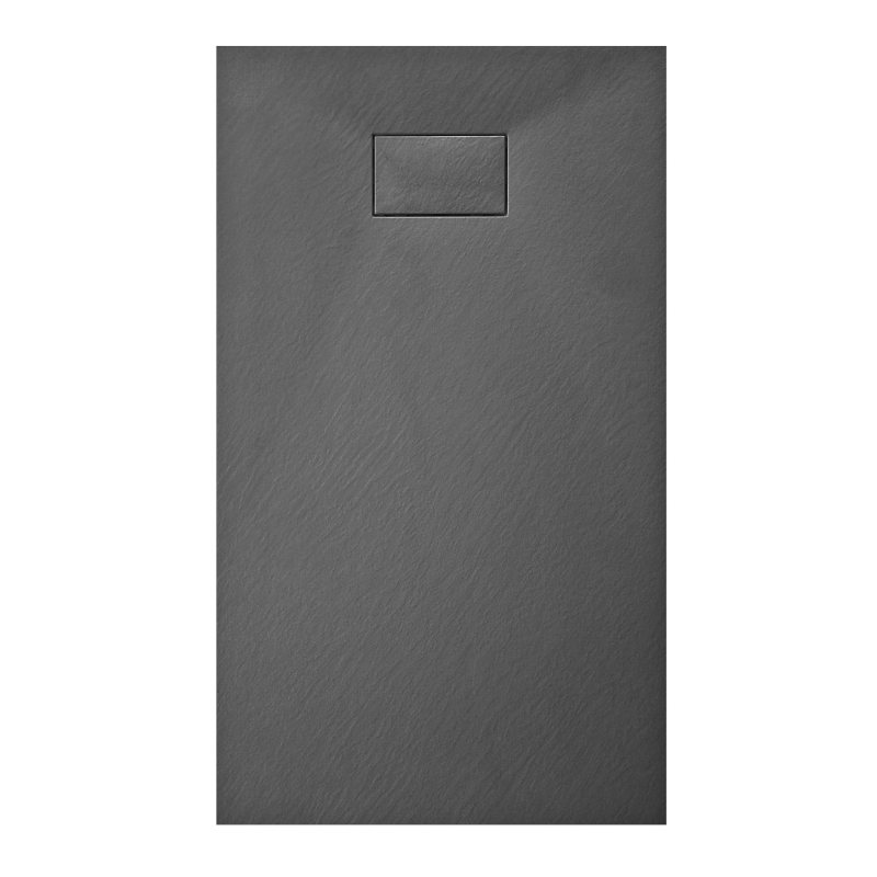 Піддон LA PIETRA прямокутний 120*80 см, black